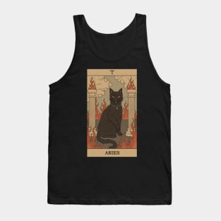 Aries Cat Tank Top